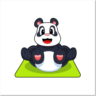 Panda Yoga Meditation Posters and Art